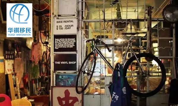 咖啡店，單車，各種藝術品，這種情調是你在別的地方找不到的